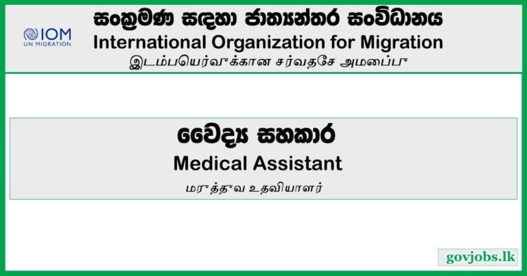 Medical Assistant - International Organization For Migration